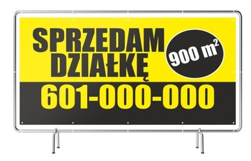 Baner SPRZEDAM Dom/Mieszkanie/Działkę - 20 wzorów