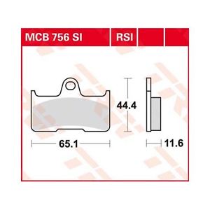 ТОРМОЗНЫЕ КОЛОДКИ TRW YAMAHA YFM660 GRIZZLY 02-08