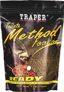 PELLET OCHOTKA Method Feeder READY 0,5kg TRAPER