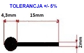 РЕЗИНОВАЯ УПЛОТНИТЕЛЬНАЯ ЛЕНТА KEDRA