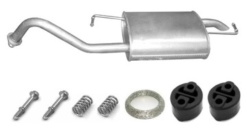 TOYOTA COROLLA 1.4 1.6 (2001-2004) SEDAN KOMBI TŁUMIK KOŃCOWY
