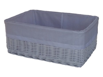 Koszyk Kosz Pojemnik wiklinowy 58x30x32 PRODUCENT