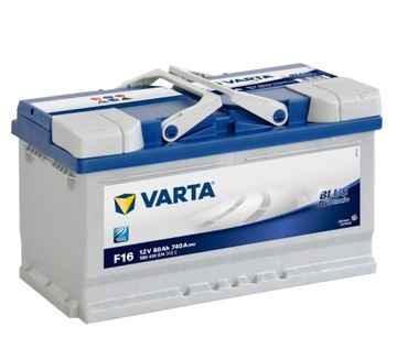 АККУМУЛЯТОР VARTA BLUE 80AH 740A F16 P+ НОВАЯ МОДЕЛЬ!