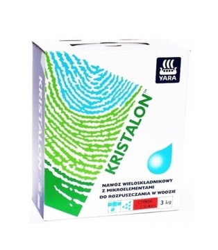 Nawóz Yara Kristalon Czerwony 3 KG 12-12-36 +mikro