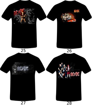 Футболка AC/DC Футболка 32 ДИЗАЙНА!! М