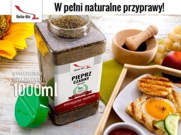 PIEPRZ CZARNY MIELONY 500g - Aromatyczny 1-KLASA