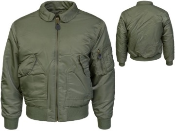 Mil-Tec Military Мужская водонепроницаемая куртка CWU BASIC FLYERS Flek Waterproof Jacket Olive S