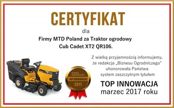 Снегоочиститель Садовый трактор Cub Cadet XT1 OR106 Трактор-плуг снегоуборочный бульдозер