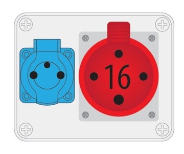 Щит накладной R-BOX 150 1х16А 4П 1х250В