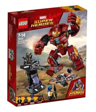 LEGO 76104 SUPER HEROES WALKA W HULKBUSTERZE