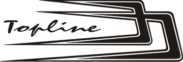 NAKLEJKI - SCANIA, TOPLINE na boki globa