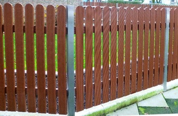 Ekodeska ogrodzeniowa pełna kompozyt pcv 150cm