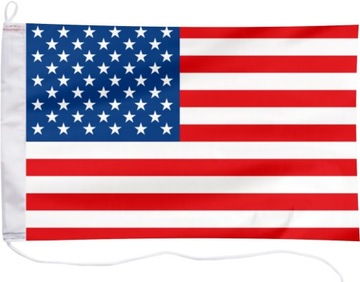 Flaga USA Sany Zjednoczone bandera jachtowa 45x30