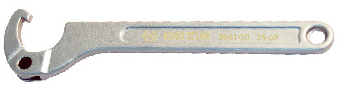 KLUCZ HAKOWY 35-50MM, długość 212 mm KING TONY