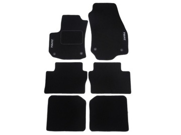 OPEL ZAFIRA B 7 os 2005-2011 DYWANIKI WELUROWE 8mm