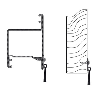 ЩЕТКА ДЛЯ УПЛОТНЕНИЯ ДВЕРЕЙ PROFIX H=15мм L=2м