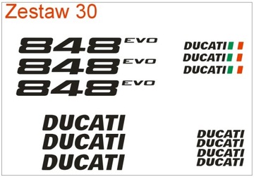 Наклейки Ducati 848 evo 1098 620ss 992 multistrada