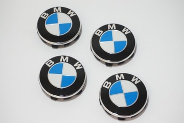 Bmw ORYGINALNE DEKIELKI KOŁPACZKI DO ALU FELG 6850834 55mm NOWE