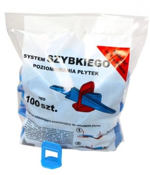 SZYBKI SYSTEM POZIOMOWANIA PŁYTEK TEO KLIPS 100