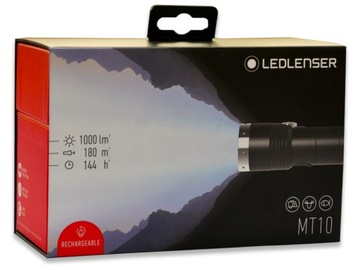 Светодиодный фонарь LENSER LEDLENSER MT10 с гарантией. 7 лет IPX4