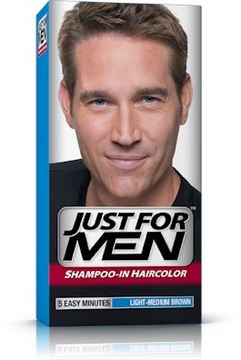 Обезжириватель Just For Men Светло-средне-коричневый H-30 США