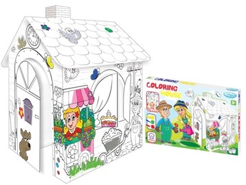 DUŻY DOMEK DO MALOWANIA MOCHTOYS STRAGAN 99x67x78