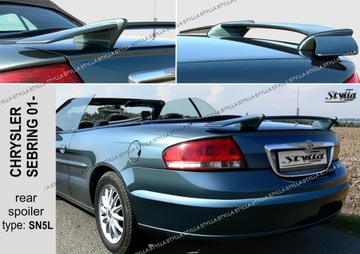 spoiler spojler do Chrysler Serbing cabrio 2001--