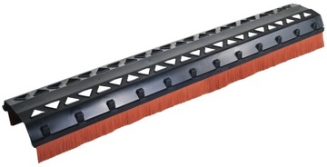 КОНЬКОВЫЙ МДМ С ЩЕТКОЙ ПОД КОНЬКОМ WK75 КИРПИЧ RAL 8004