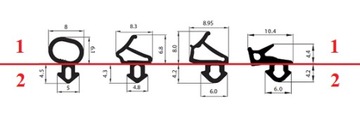 10мб+Клей Уплотнитель для окон КТ-5А PLUSTEC