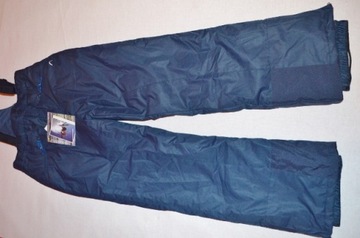 NOWE *F&F*1500 MM SPODNIE NARCIARSKIE BLUE158