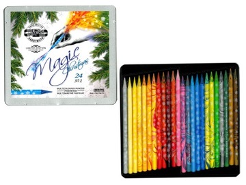 KREDKI BEZDRZEWNE PROGRESSO MAGIC KOH-I-NOOR 24KOL