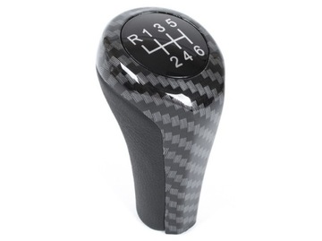 Gałka zmiany 6 biegów BMW E90 E91 E92 CARBON