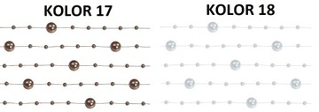 ЖЕМЧУЖНЫЕ ГИРЛЯНДЫ 1,3 М ЖЕМЧУЖНЫЕ ГИРЛЯНДЫ 20xЦВЕТ