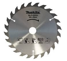 Tarcza pila widiowa do drewna Makita 165x20 24 Z