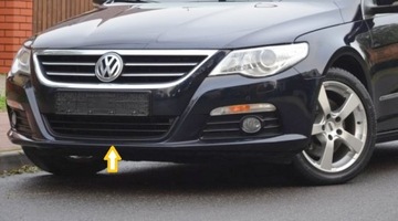 VW PASSAT CC 08-12 РЕШЕТКА ЦЕНТРАЛЬНОГО БАМПЕРА