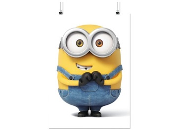 PLAKAT MINIONKI MINIONS 90x60 CM 36 WZORÓW MATOWY