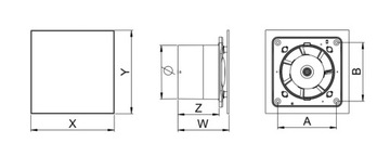 фото ориг. №3, Awenta fan wti125w switch traction inox