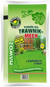 OGRÓD START Nawóz do trawy trawnika z mchem 25kg