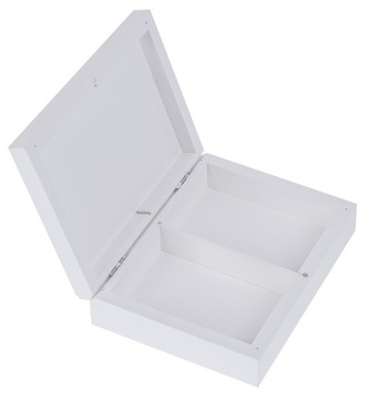 КОРОБКА для обручальных колец БЕЛАЯ свадебная, С ГРАВИРОВКОЙ!!!