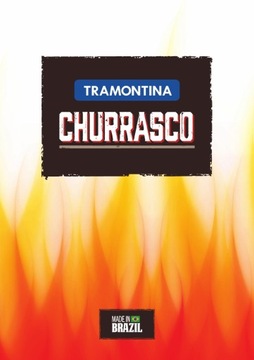 TRAMONTINA 6x BROWN ножей для стейка - JUMBO POLYWOOD