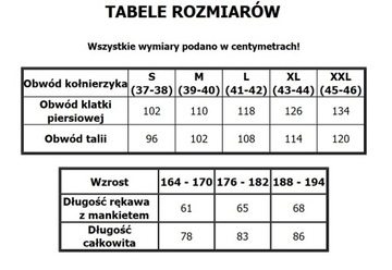 WILLSOOR Koszula Biała Slim Fit 100% 188-194 37-38