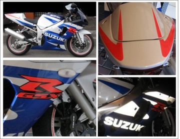 Suzuki Gsxr Gsx R 600 750 1000 K1,K2,K3+ наклейки