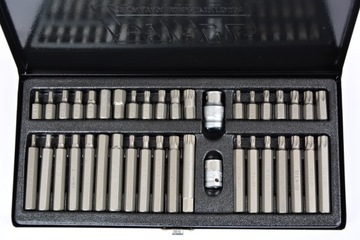 ZESTAW BITÓW BIT IMBUS TORX SPLINE KLUCZE 40szt