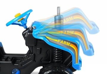 НАДЕЖНЫЙ, ОГРОМНЫЙ ПЕДАЛЬНЫЙ ТРАКТОР