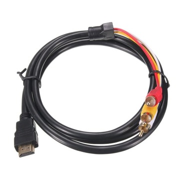 Новый переходной кабель HDMI-3RCA/RGB FULLHD + AUDIO
