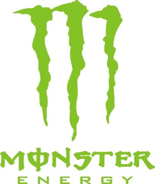 24x30cm Monster Pazur Naklejka Tuning RÓŻNE KOLORY