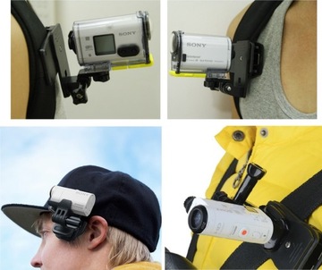 Вращающийся держатель CLIP для SONY ACTION CAM