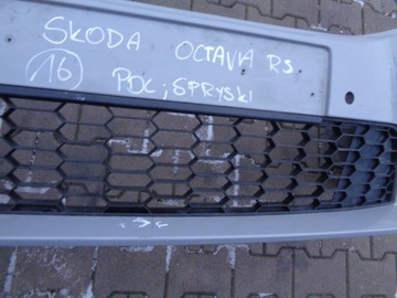 SKODA OCTAVIA VRS 3 LIFT III БАМПЕР 5E0807221AA