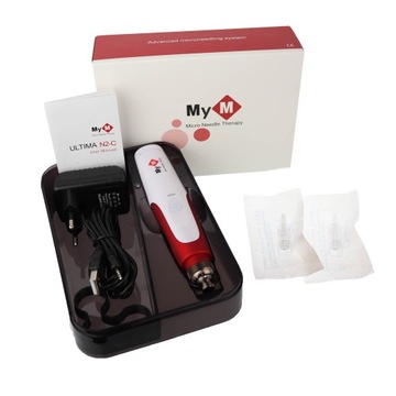 DermaPen MyM + картриджи для микромезотерапии 12 шт.