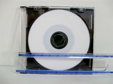 Pudełka CD x 1 na MINI płytki 8cm 25 szt czarne